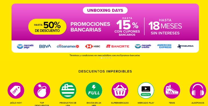 美客多Unboxing Days大促上线！与亚马逊在墨西哥展开竞争